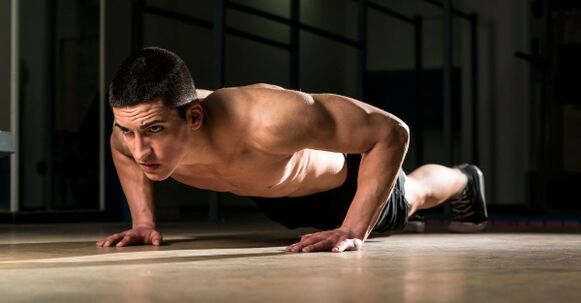 Paul Push -Ups - Esercizi necessari per l'osteocondosi della regione toracica
